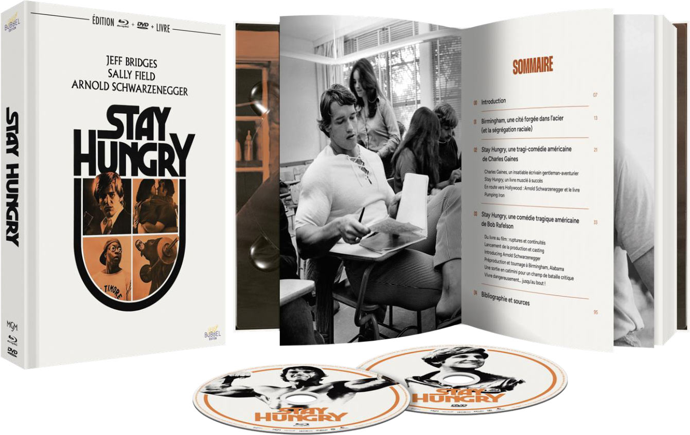 Stay Hungry - Blu-ray + DVD + livre chez Bubbel Pop' Édition