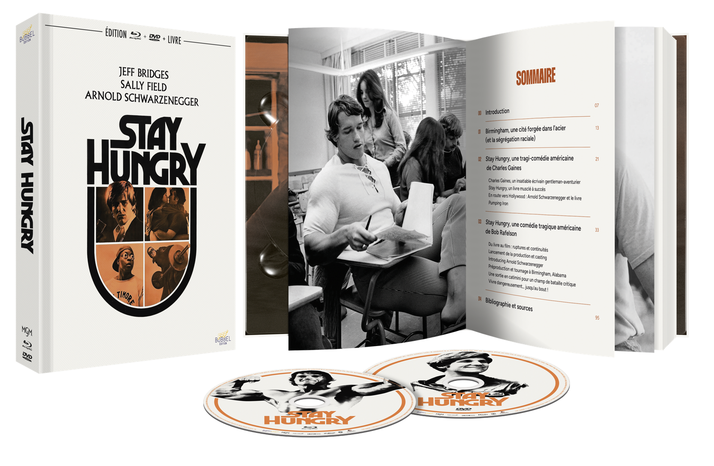 Stay Hungry - Mediabook Blu-ray + DVD + livre 100 pages