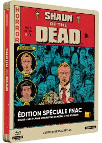 Shaun of the Dead (Édition Spéciale Fnac - Boîtier SteelBook - 4K Ultra HD + Blu-ray + Plaque métal + Stickers) - 4K UHD