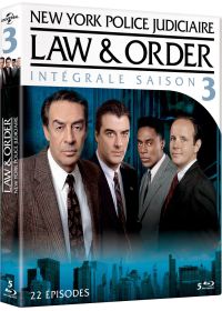 New York, police judiciaire (Law & Order) - Intégrale saison 3 - Blu-ray