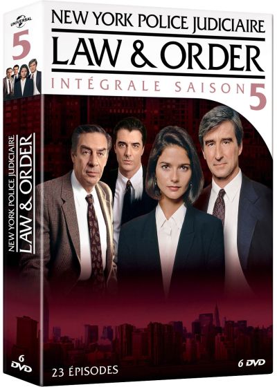 New York, police judiciaire (Law & Order) - Intégrale saison 5 - DVD