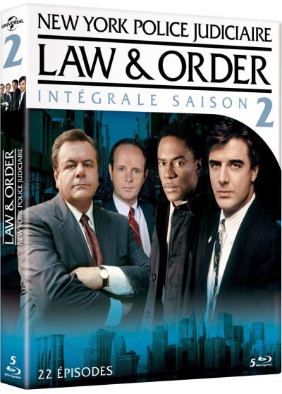 New York, police judiciaire (Law & Order) - Intégrale saison 2 - Blu-ray