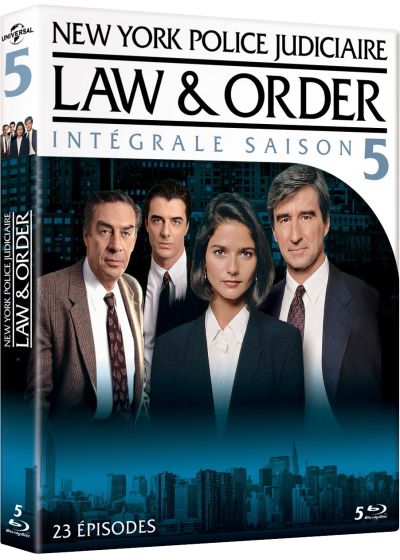 New York, police judiciaire (Law & Order) - Intégrale saison 5 - Blu-ray