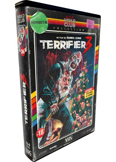 Terrifier 3 (Blu-ray + goodies - Boîtier cassette VHS) - Blu-ray