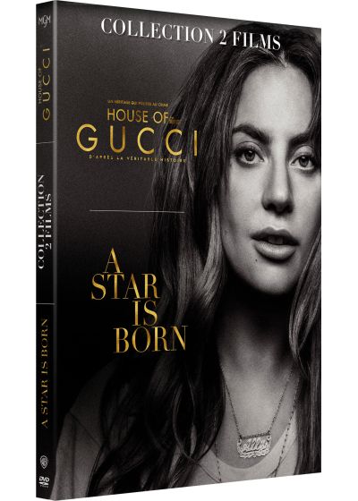 Lady Gaga - Coffret : A Star Is Born + House of Gucci (Pack) - DVD