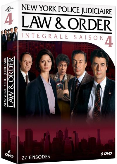 New York, police judiciaire (Law & Order) - Intégrale saison 4 - DVD