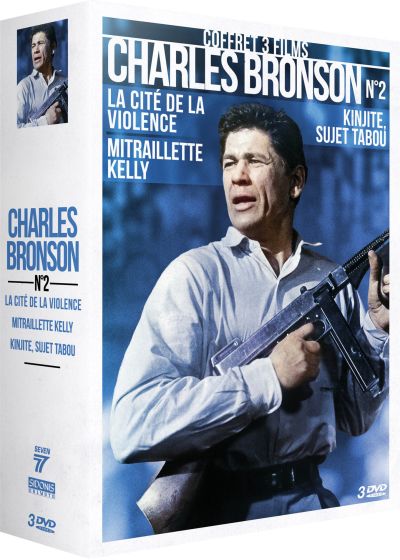 Charles Bronson - Coffret n°2 : La Cité de la violence + Mitraillette Kelly + Kinjite : Sujet tabou - DVD