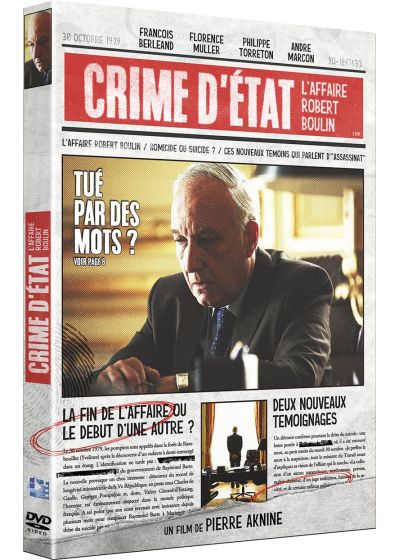 Crime d'état - L'Affaire Robert Boulin - DVD