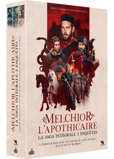 Melchior l'apothicaire : L'Énigme de Saint-Olav + Le Spectre de la rue du puits + Le Glaive du bourreau - DVD