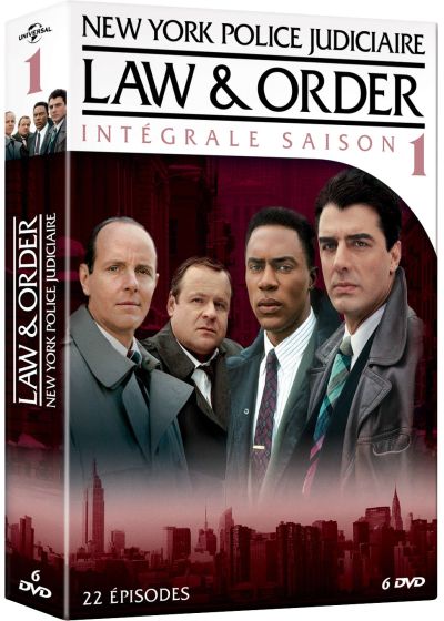 New York, police judiciaire (Law & Order) - Intégrale saison 1 - DVD