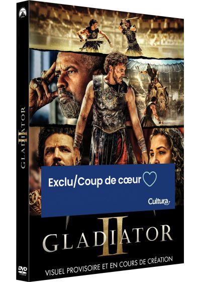 Gladiator II (Exclu/Coup de coeur Cultura) - DVD