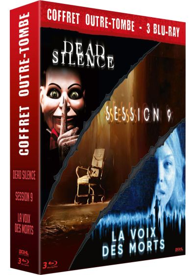 Outre-tombe - Coffret 3 films : Dead Silence + La Voix des morts + Session 9 - Blu-ray