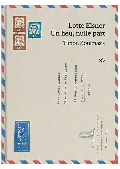 Lotte Eisner : Un lieu, nulle part (Édition Livre-DVD) - DVD