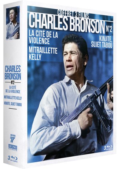 Charles Bronson - Coffret n°2 : La Cité de la violence + Mitraillette Kelly + Kinjite : Sujet tabou - Blu-ray