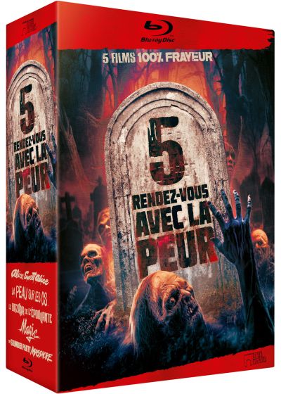 5 rendez-vous avec la peur - Coffret 5 films 100% frayeur - Blu-ray