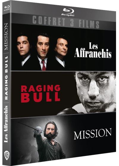 Robert De Niro - Coffret : Les Affranchis + Raging Bull + Mission (Pack) - Blu-ray