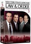 New York, police judiciaire (Law & Order) - Intégrale saison 3 - DVD